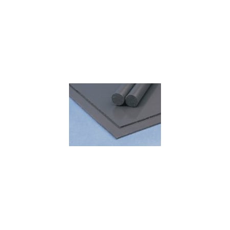 Professional Plastics Gray PVC Sheet, 0.375 X 48.000 X 96.000 ( Each) SPVCGY.375X48.000X96.000